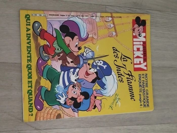 Lot Vintage 7 magazines Journal de Mickey année 1983 L057  7593973615 - photo numéro 6