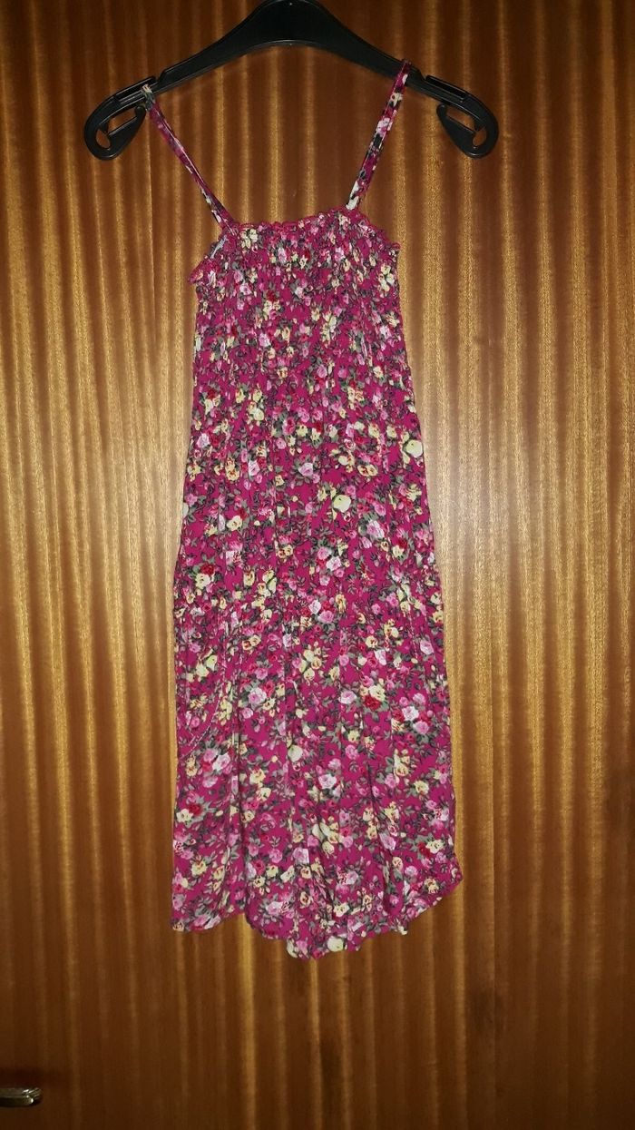 Combishort à fleurs 12 ans