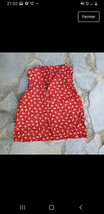 Gilet" vintage fait main 12a neuf