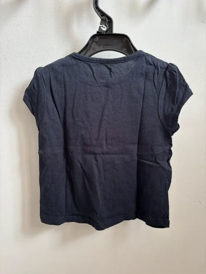 Lot 2 tshirts manches courtes papa/maman Kiabi 12 mois - photo numéro 7