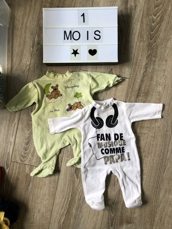 Pyjamas 1 mois
