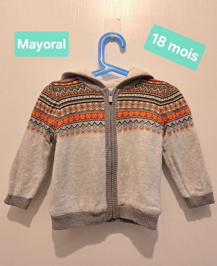 Gilet zippé Mayoral