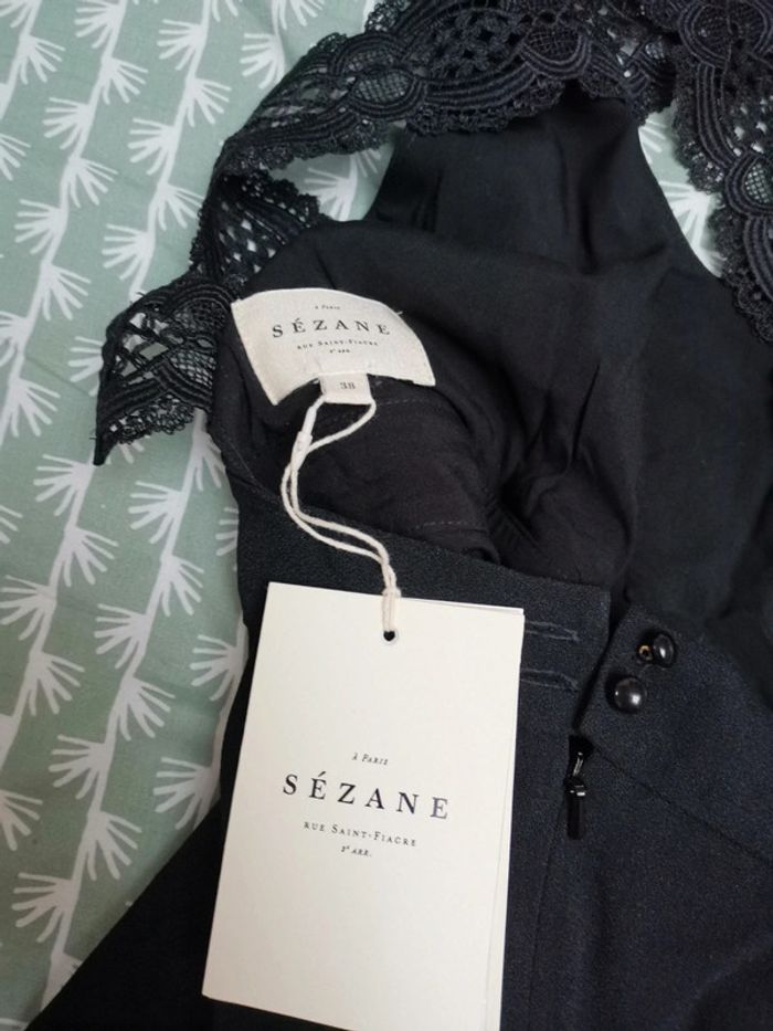 Robe Ombeline Sézane noir T38 - photo numéro 12