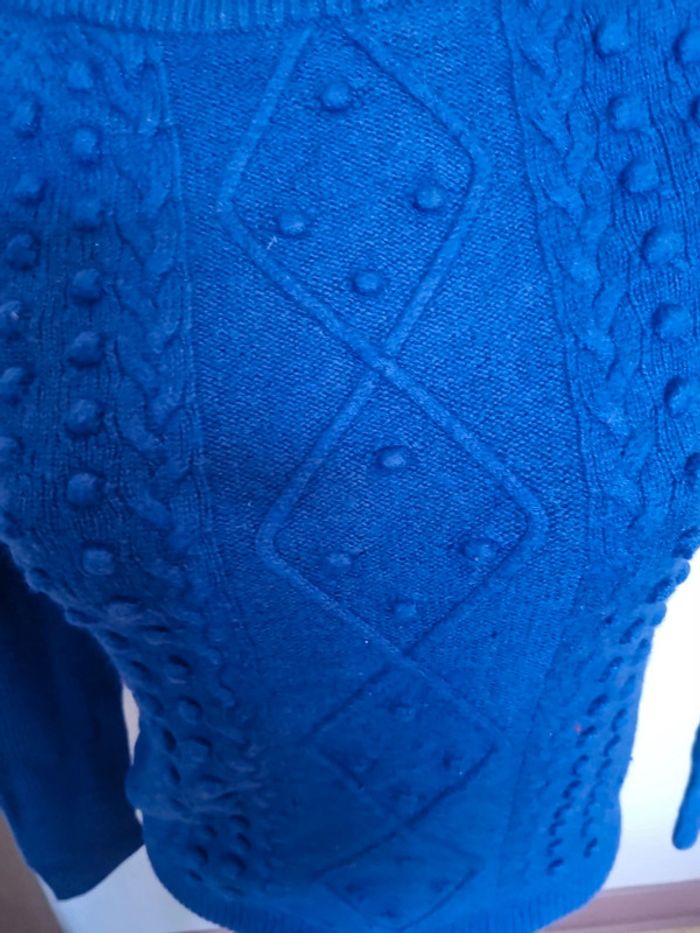 Pull esprit 36 bleu - photo numéro 6