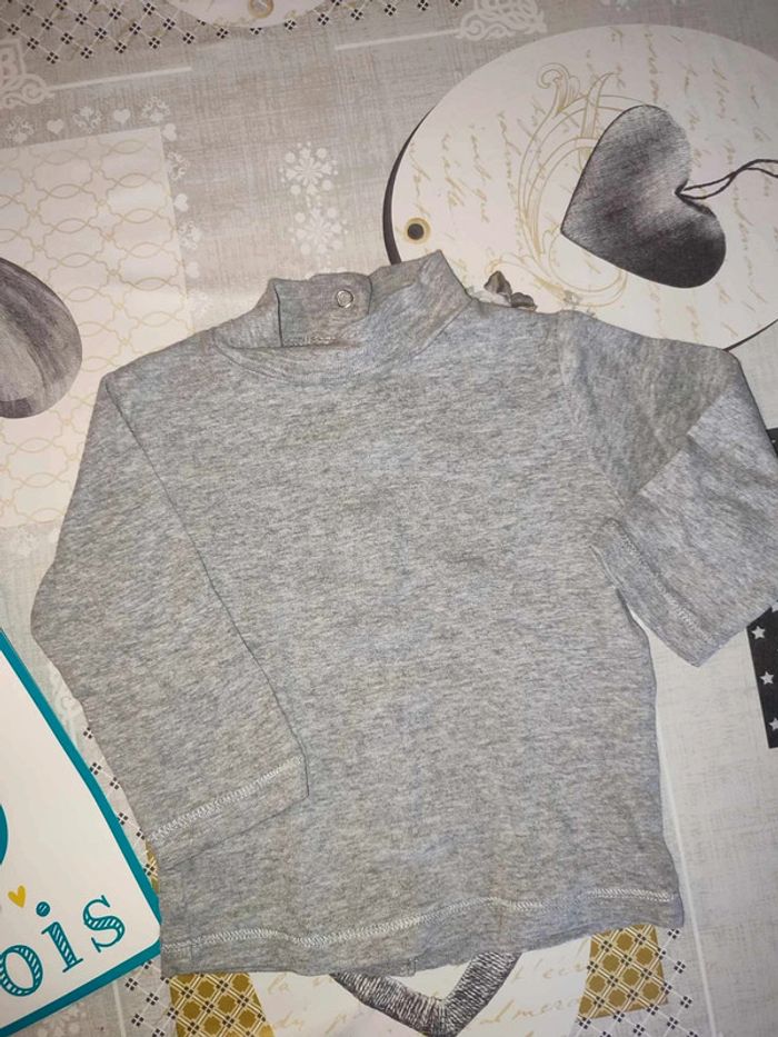 Sous pull gris - photo numéro 2