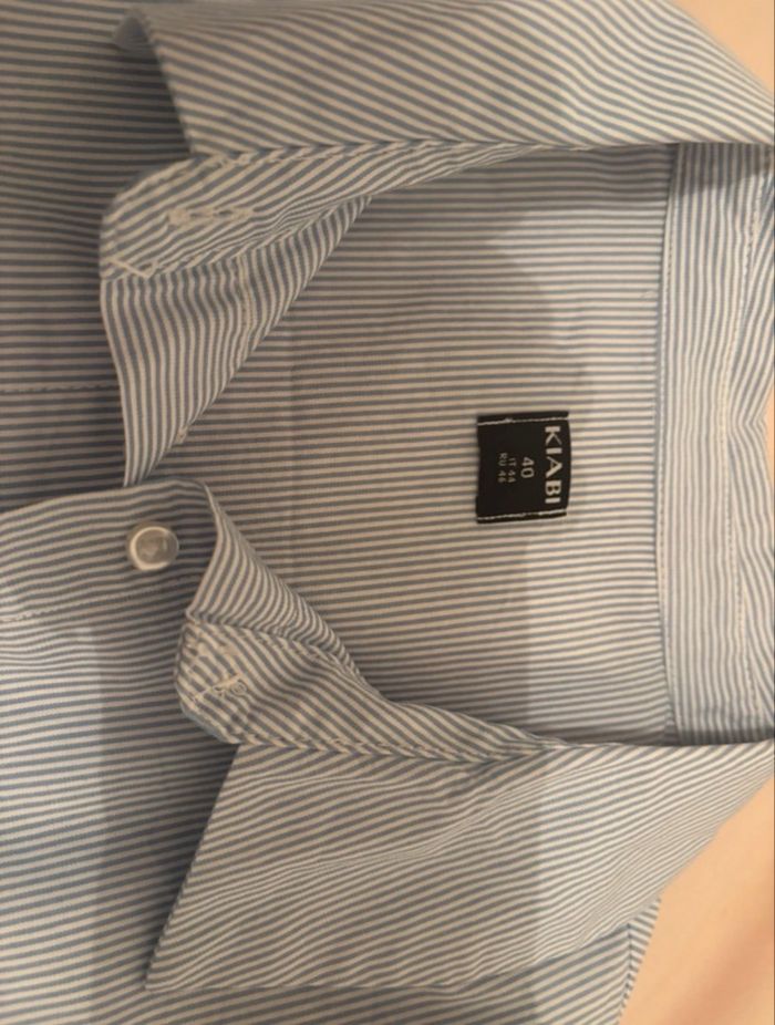 Chemise coupe ajustée – Kiabi – Taille L / 40 - photo numéro 2