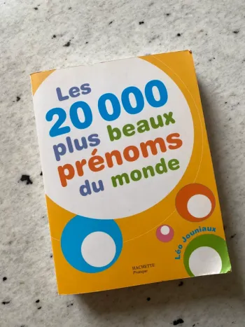 Livre Les 20000 plus beaux prénoms du monde