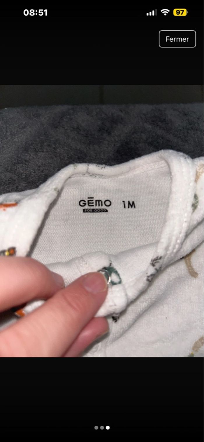 Pyjama 1 mois - photo numéro 3