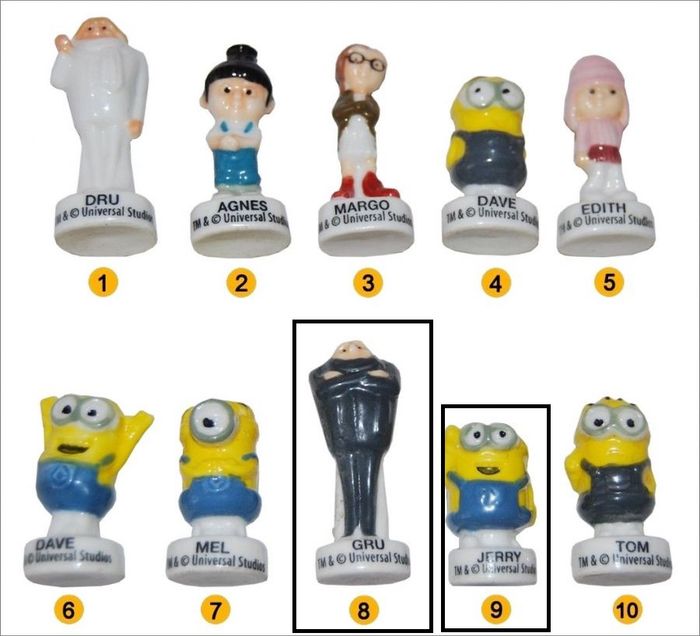 COLLECTION : FÈVES "MINIONS - 3" - NEUF - n°03 - photo numéro 3