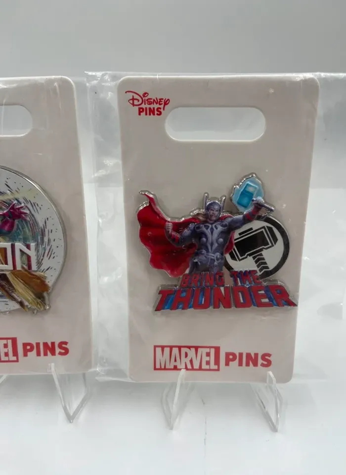 Lots 3 Pins Marvel Officiels - Hulk, Vision, Thor - Disney Collectible - photo numéro 4