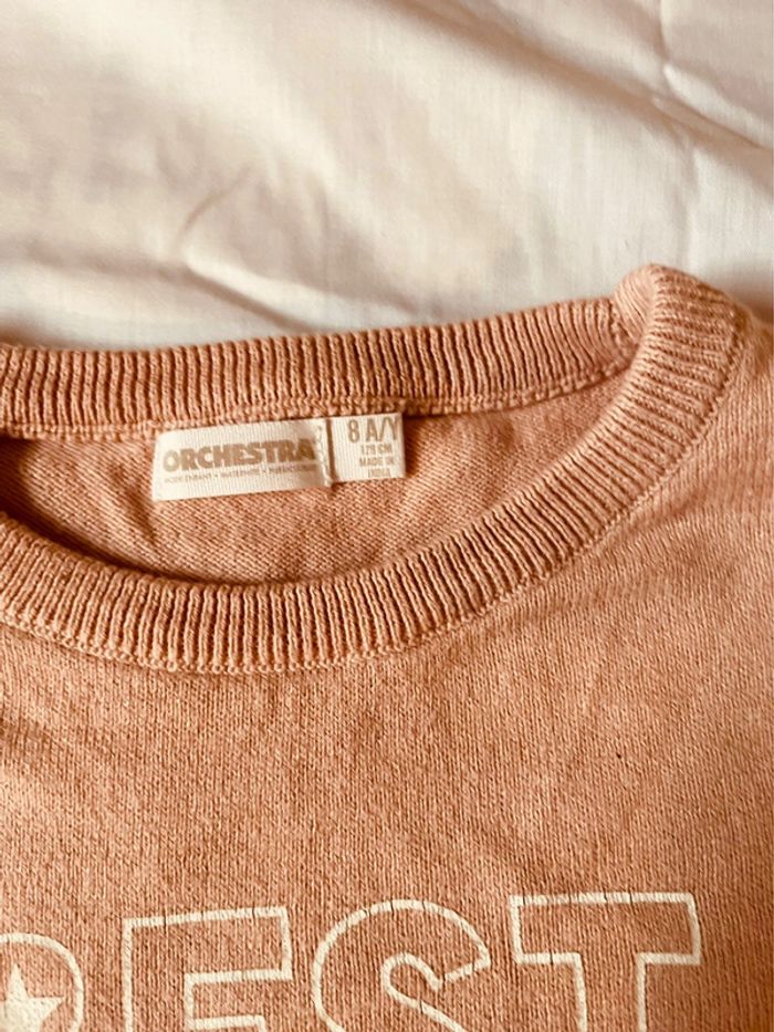 Pull rose poudré demie saison - photo numéro 2