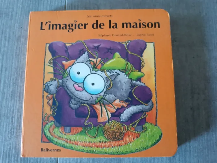 Livre l imagier de la maison
