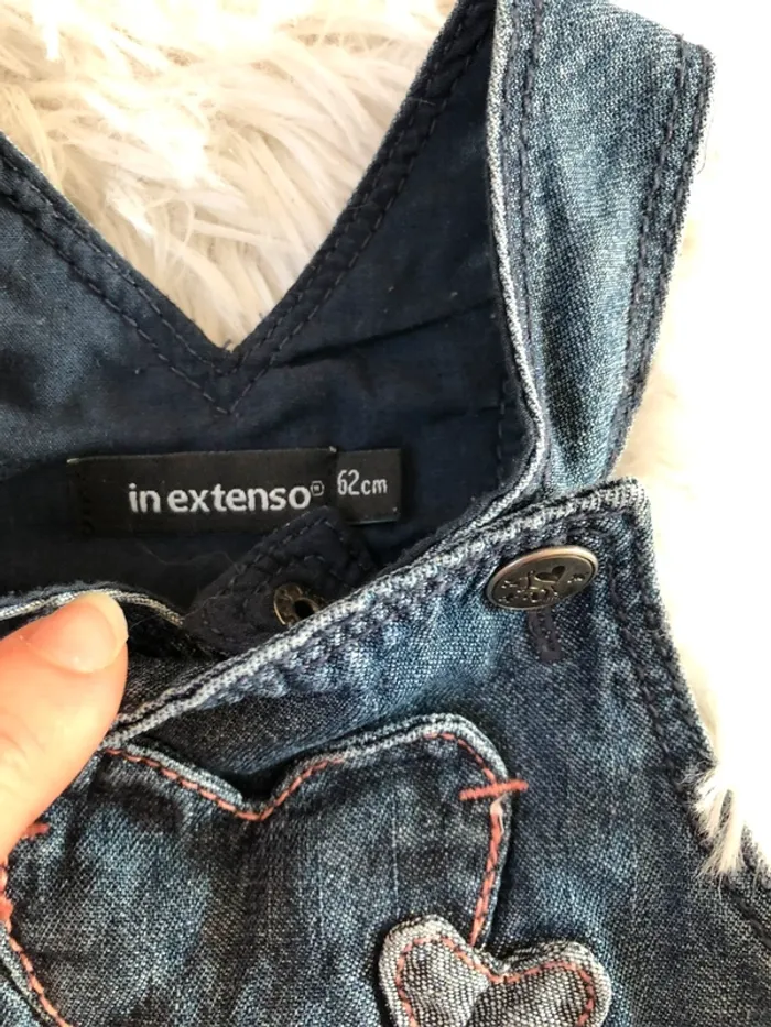 Robe en jean 3 mois - photo numéro 2