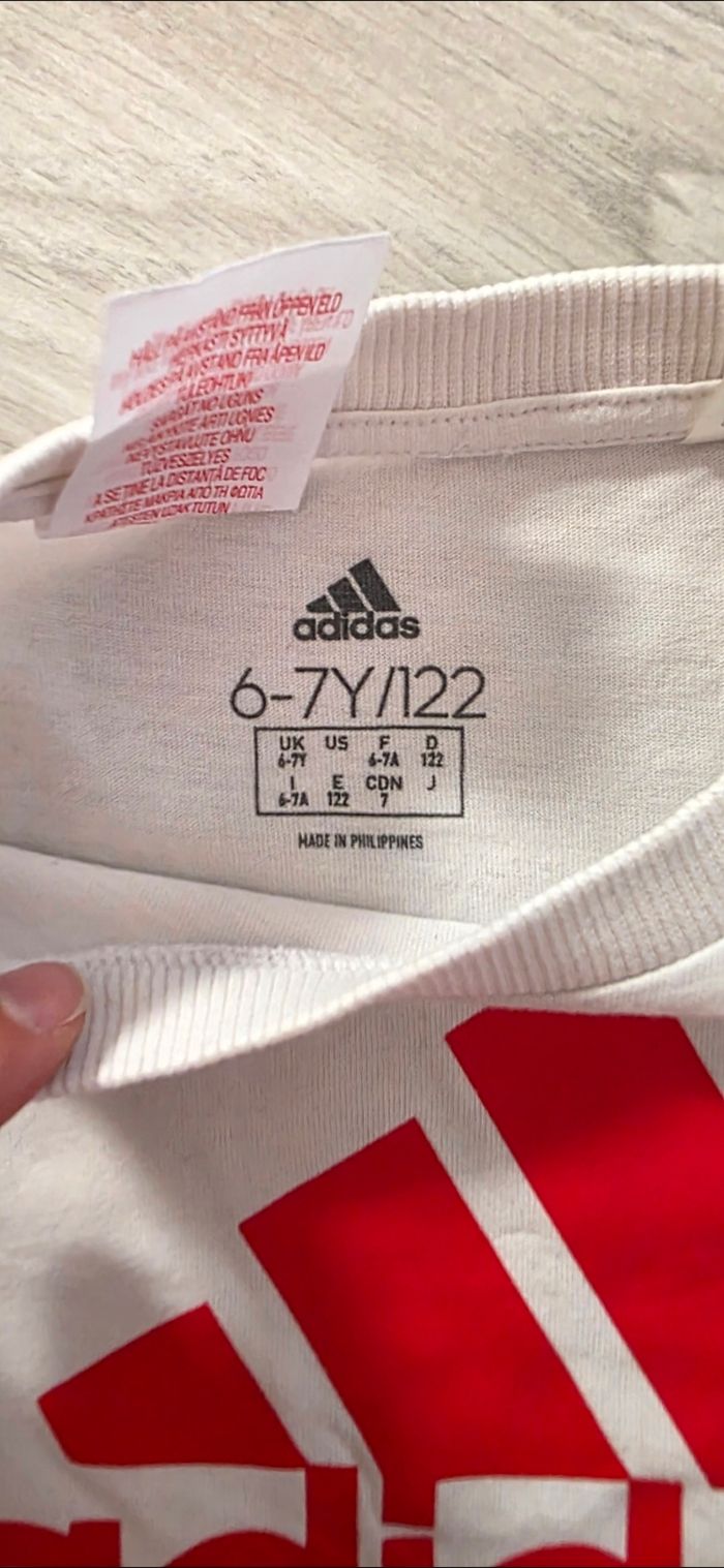 Tee shirt adidas garçons - photo numéro 2