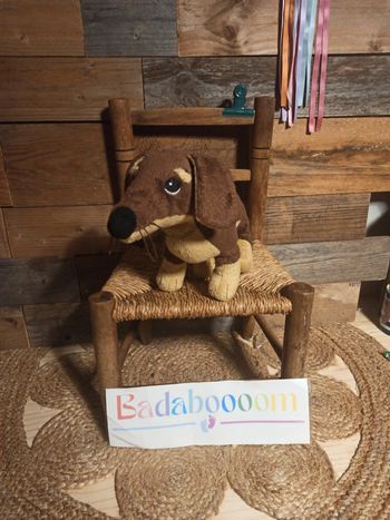 Peluche chien teckel Ikea tbe