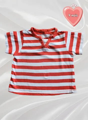 T-shirt garçon 9 mois