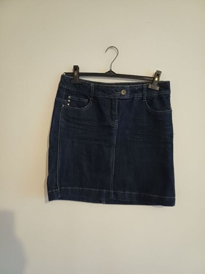 Mini jupe en jeans