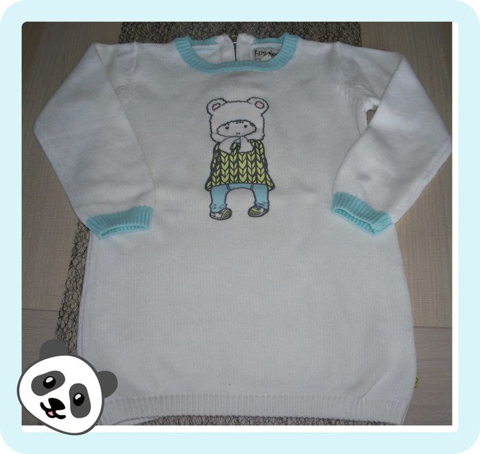 robe/pull kimbaloo 24 mois neuve juste lavée