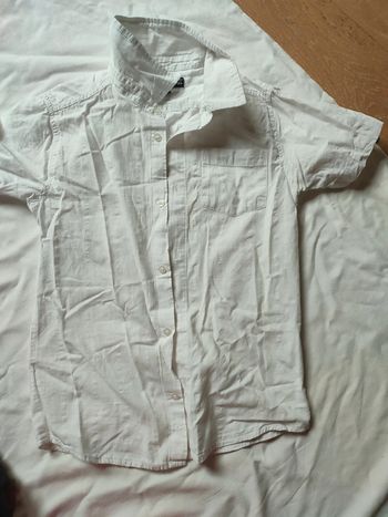 Chemise manches courtes 12 ans