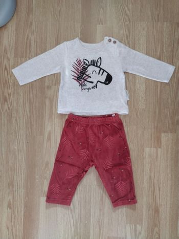Pyjama deux pièces bébé garçon Petit Béguin 9 mois