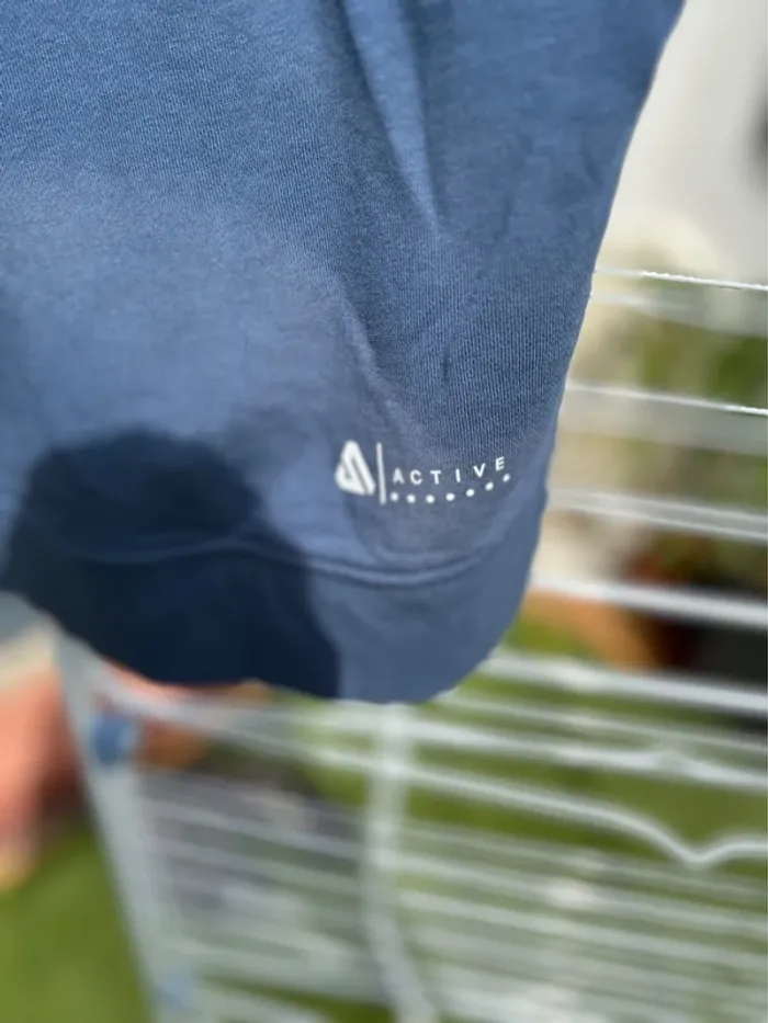 Sweat-shirt à capuche bleu C&A Active taille L   Jamais porté comme neuf - photo numéro 6