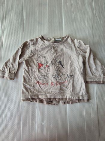 Tee shirt manches longues garçon 9 mois 