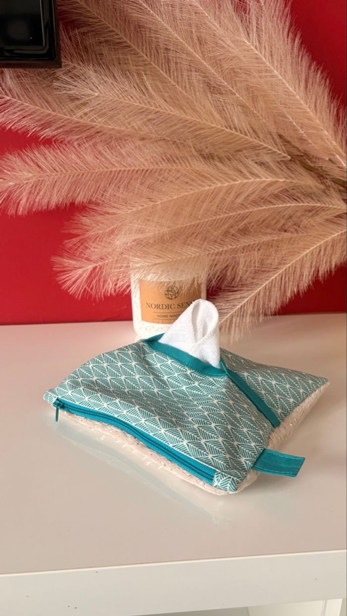 Pochette lingettes lavables - photo numéro 3