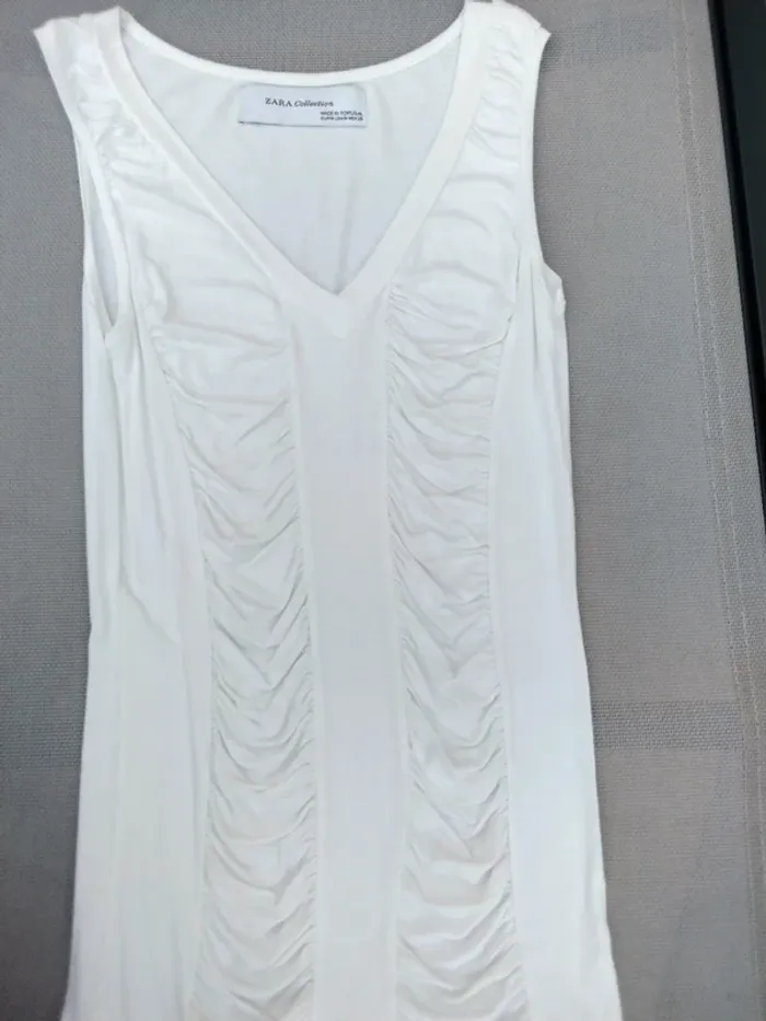 T-shirt Zara blanc