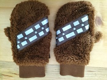 Paires de gants enfants star Wars chuwbacca