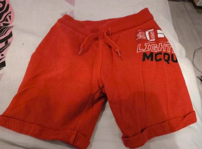 Short garçon Disney cars 4 ans