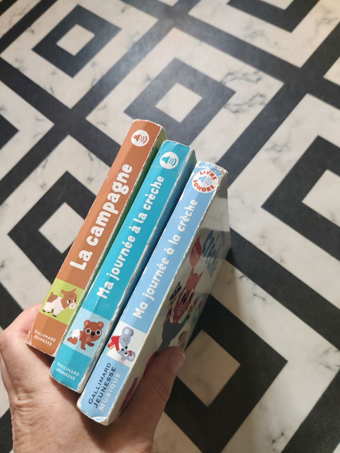 Lot de 3 livres cartonnés sonores Gallimard Jeunesse - photo numéro 3