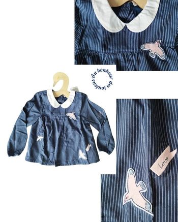 6 ans blouse orchestra neuve étiquette