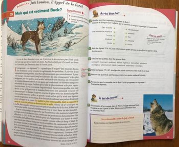 Français 6ème - Mon cahier de lecture et d’écriture - Bordas - photo numéro 5