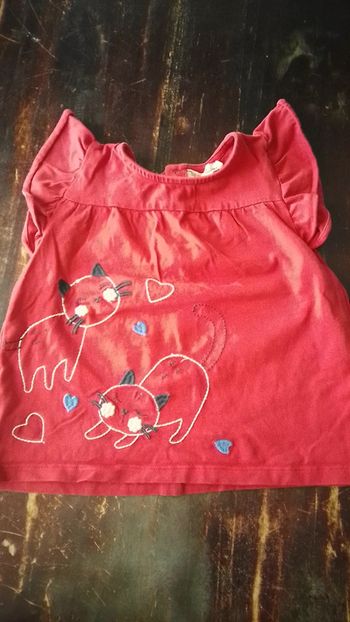 T-shirt tunique DPAM 2 ans