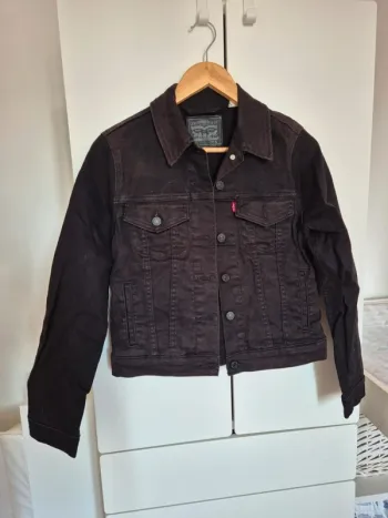 Veste en jeans LEVI'S authentique taille S noir