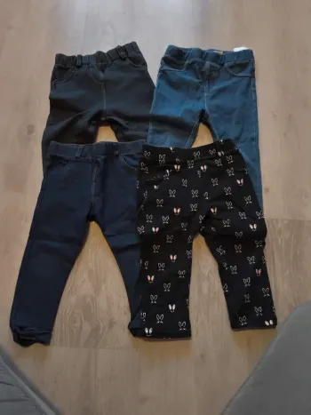 Legging jean fille
