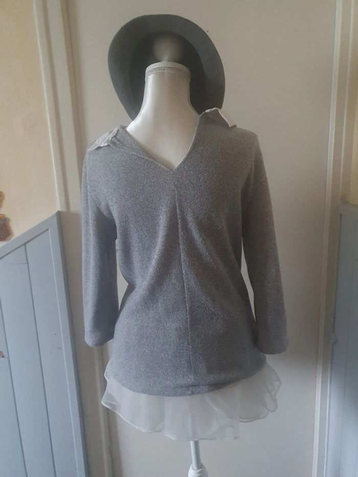 🌸Tee-shirt manche courte en très bon état taille L - photo numéro 2