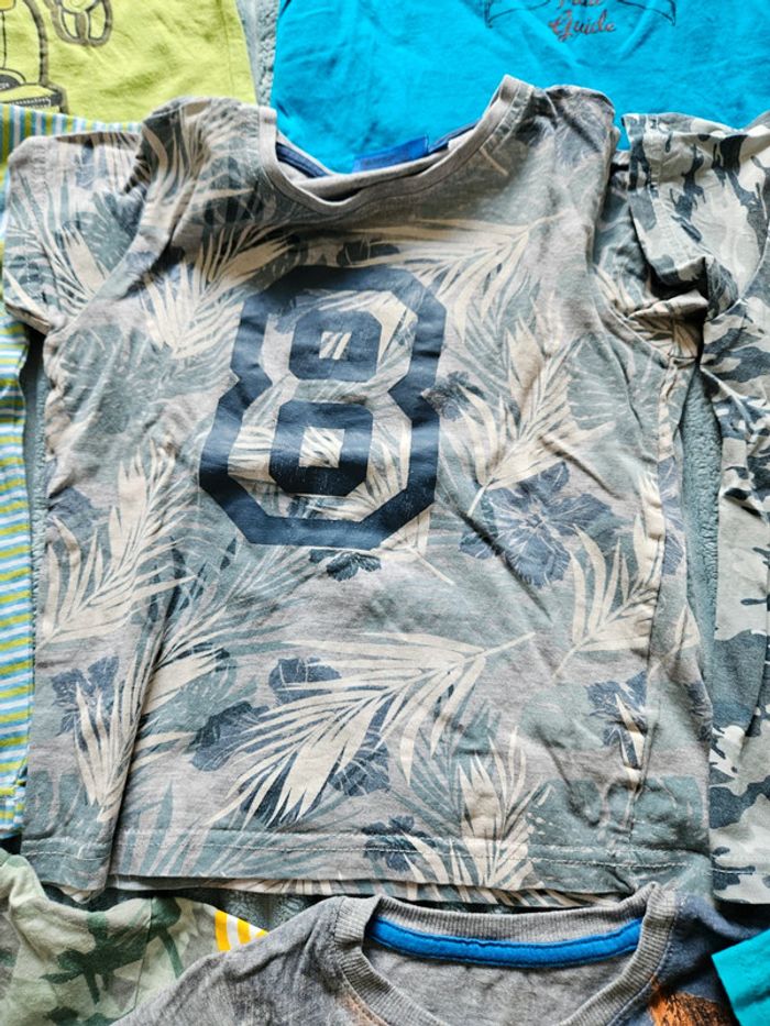 Lot de 8 tee shirt manche courte - photo numéro 6