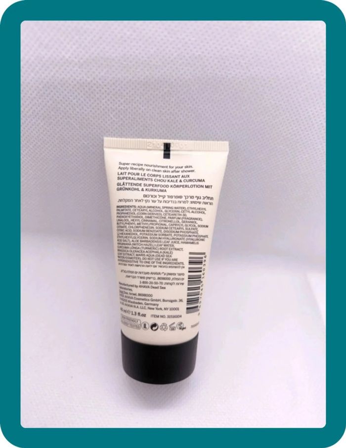 Crème corps ahava - photo numéro 2