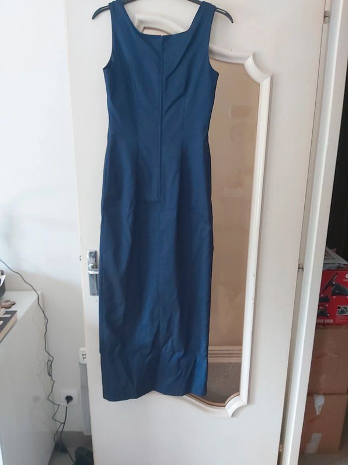 Robe de soirée bleue - photo numéro 5