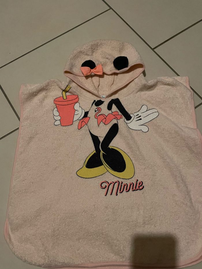 Ponchon peignoir disney minnie