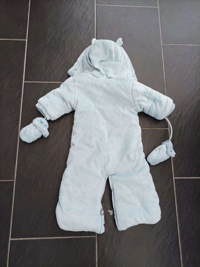 Jolie combinaison pilote 9-12 mois (74 cm) - photo numéro 5