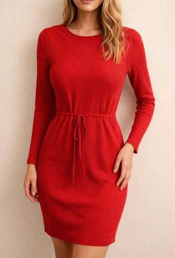 Robe rouge S