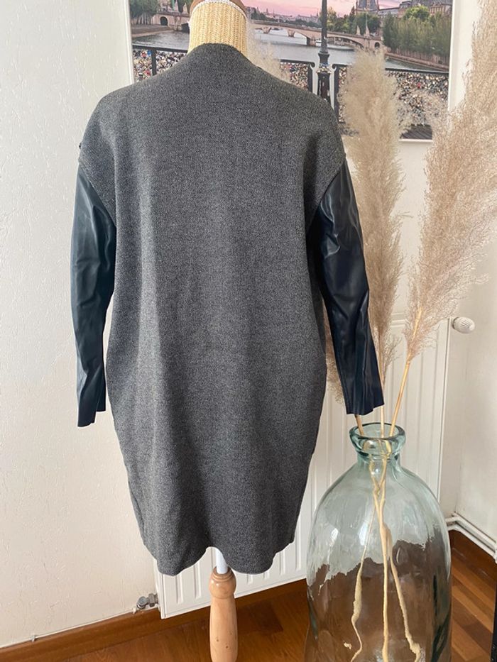 Veste bi-matière - photo numéro 2