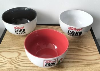Lot de 3 bols Kellogg's