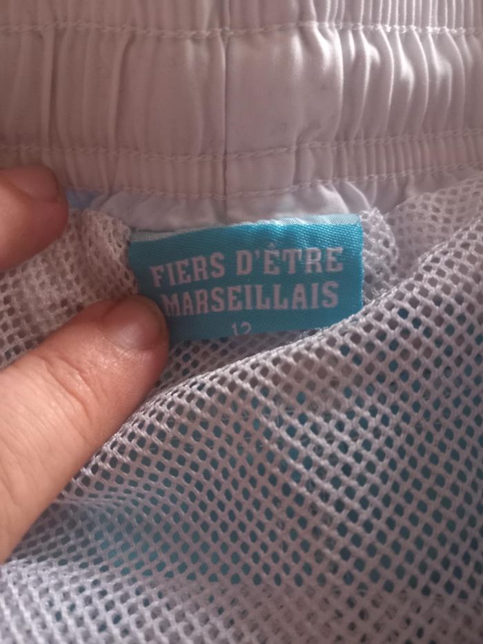 Short de bain 12 ans fier d'être Marseillais - photo numéro 4