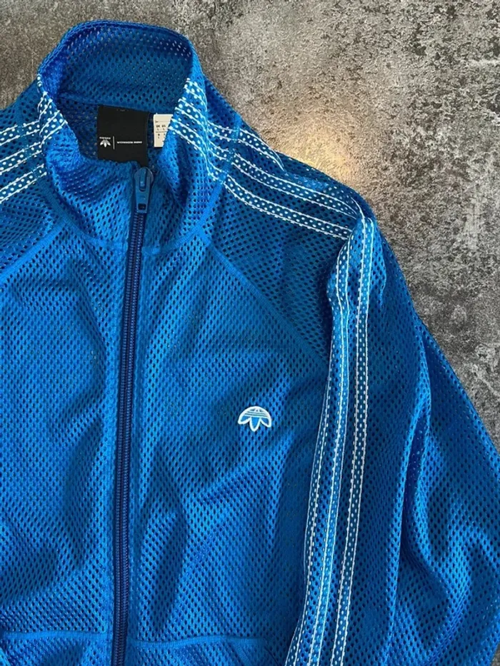 Gilet sport bleu homme Adidas Alexander Wang taille L Chaleco deportivo hombre Gilet uomo - photo numéro 2