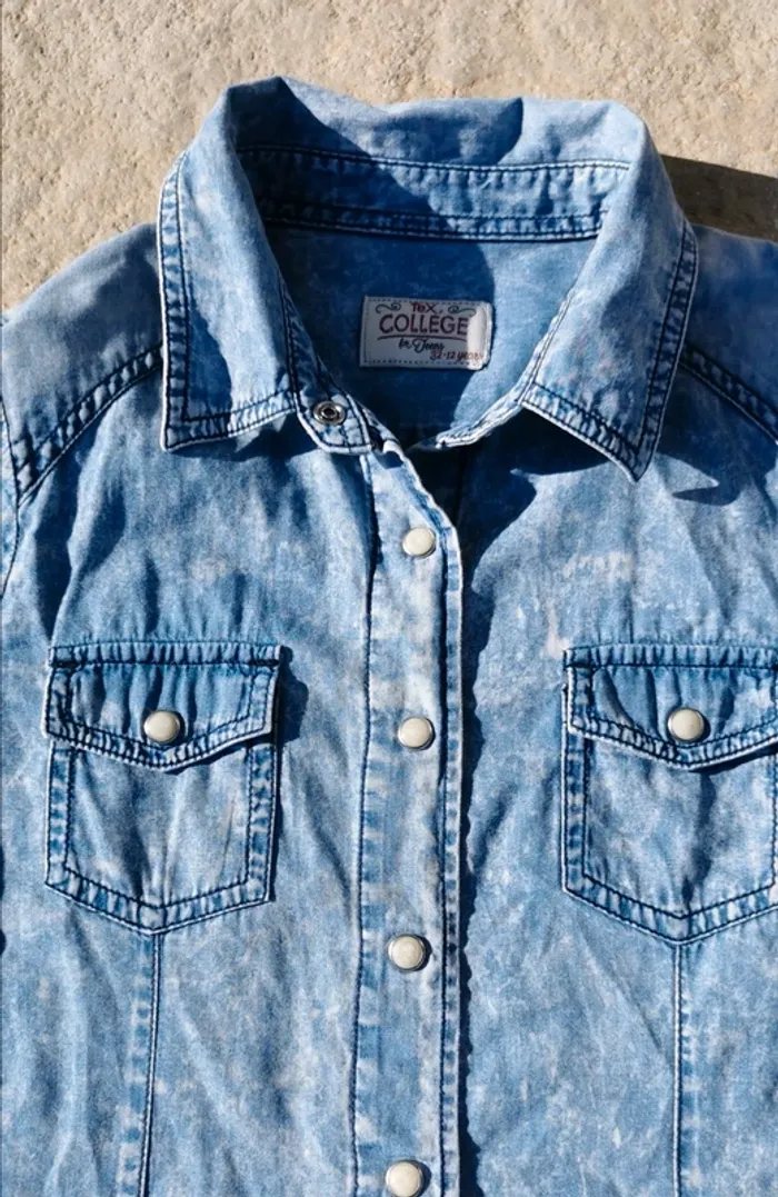 Chemise en jeans Tex 12 ans - photo numéro 2