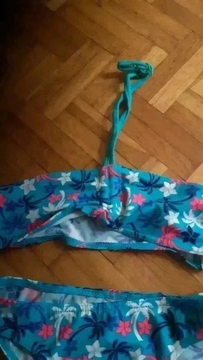 Maillot de bain 2 pièces tribord bleu 5 ans - photo numéro 2