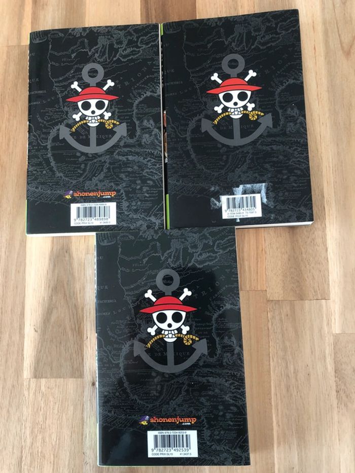 Lot de 3 mangas One Piece - photo numéro 2